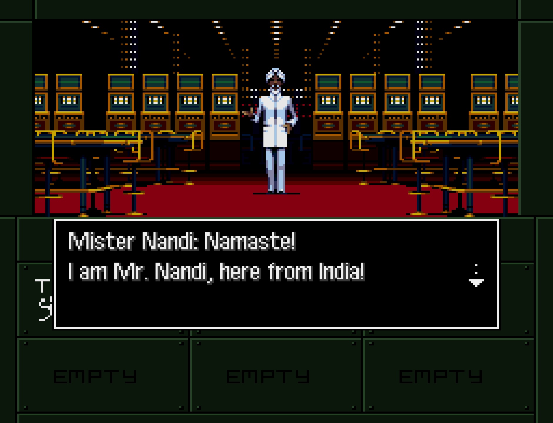 Good morning, sirs! Namaste!