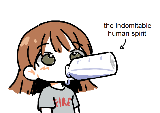 never EVER give up!! the world may look bleaker than before, but YOU don't have to change