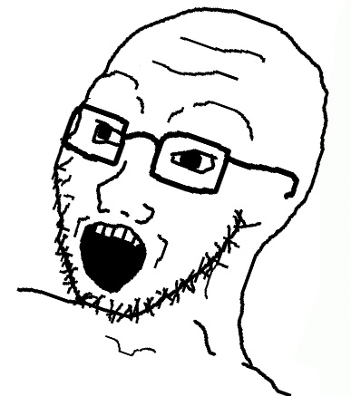 >Wait he post soyjaks?