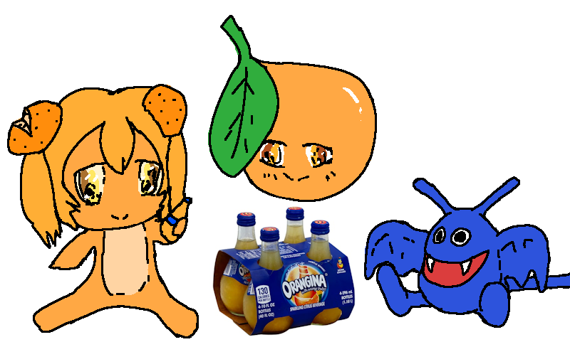 my fantastic orange friends!