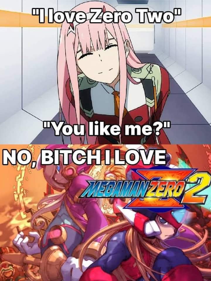 LOVE MEGA MAN ZERO 2